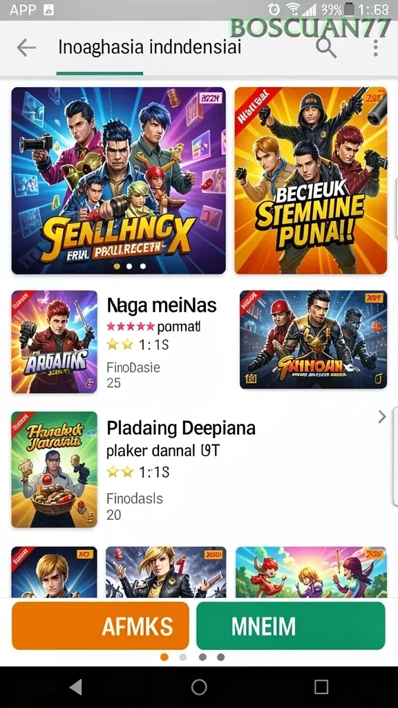 Cuplikan layar NUSAGG — pengaturan akun